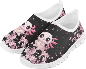 Kids Athltic Shoes Cute Girls Slip On Tennis Shoes Comfy Casual Shoes
