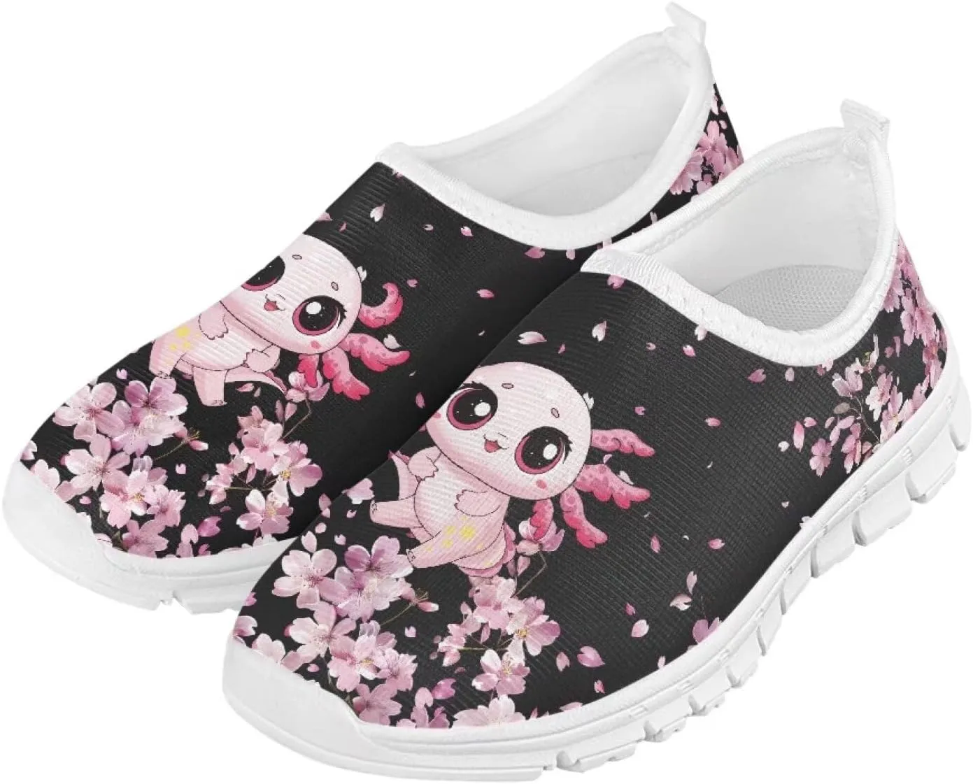 Kids Athltic Shoes Cute Girls Slip On Tennis Shoes Comfy Casual Shoes