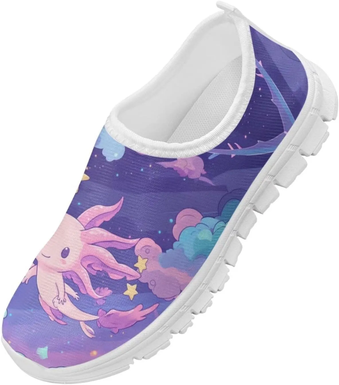 Kids Athltic Shoes Cute Girls Slip On Tennis Shoes Comfy Casual Shoes