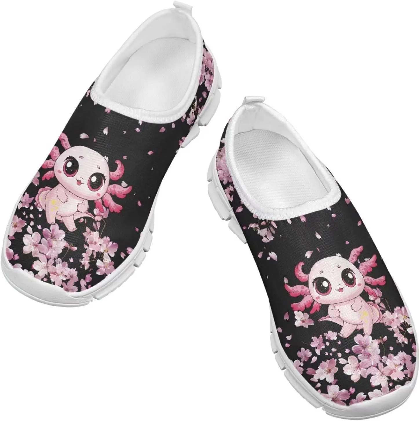 Kids Athltic Shoes Cute Girls Slip On Tennis Shoes Comfy Casual Shoes
