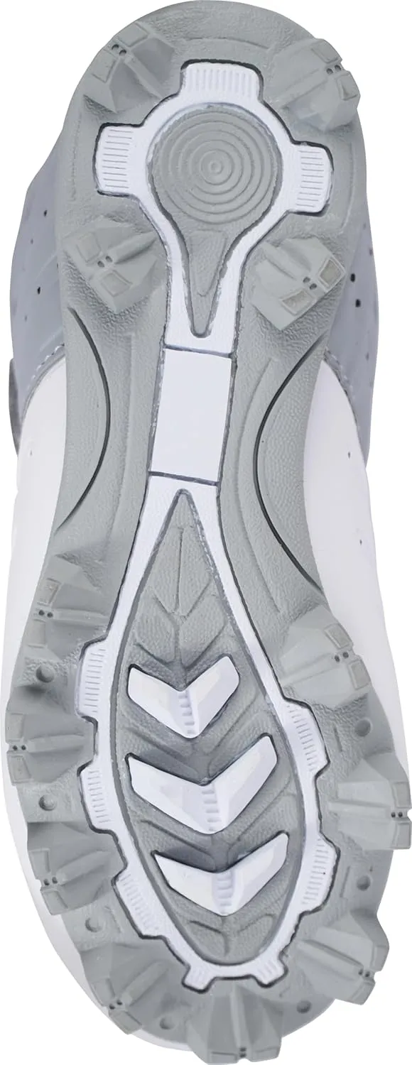 Kid's FG Baseball Cleats - Lightweight Softball Shoes for Boys Girls - Athletic Youth Softball Shoes