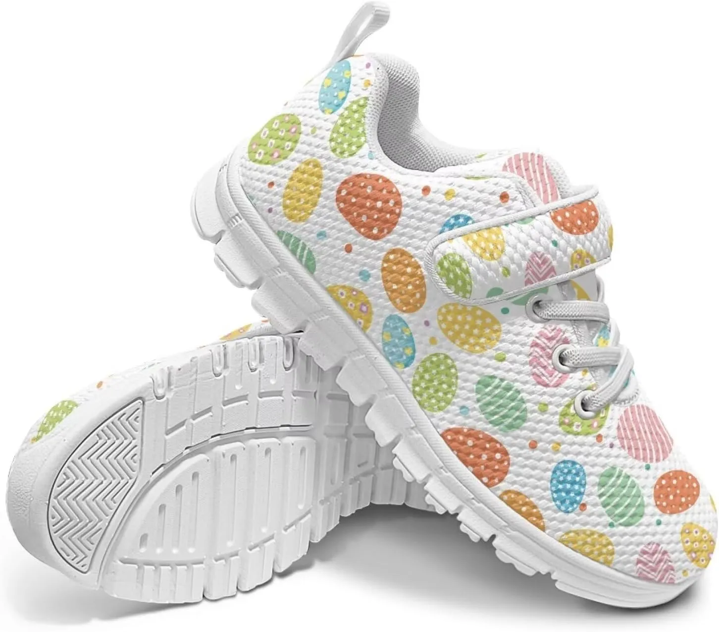 Kids Shoes Hook and Loops Running Athletic Shoes Slip On Non-Slip Shoes for Litter Kids Lightweight School Sport Sneaker for Boys Girls US 11-15