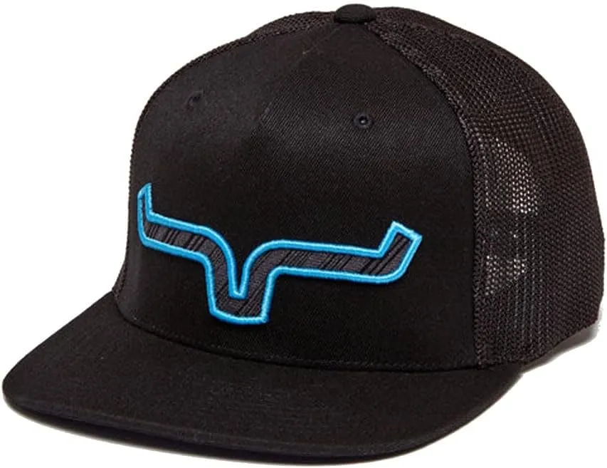 Kimes Ranch Unisex Caps Nite Train Cap 5-Panel Adjustable Mesh Back Snapback Tall Boy Hat Flat Bill