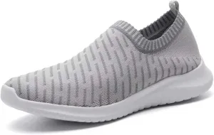 konhill Women's Slip On Sneakers Non Slip Walking Shoes Breathable Mesh Work Casual Lightweight Tennis Workout Shoes