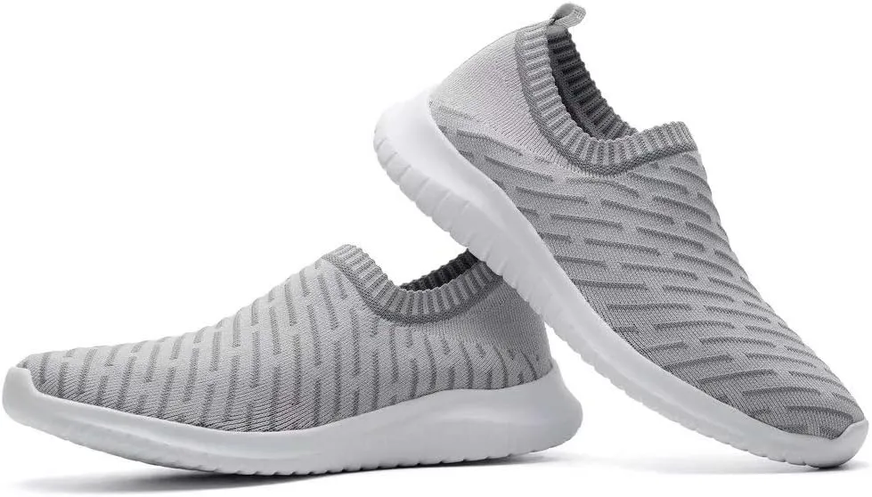 konhill Women's Slip On Sneakers Non Slip Walking Shoes Breathable Mesh Work Casual Lightweight Tennis Workout Shoes