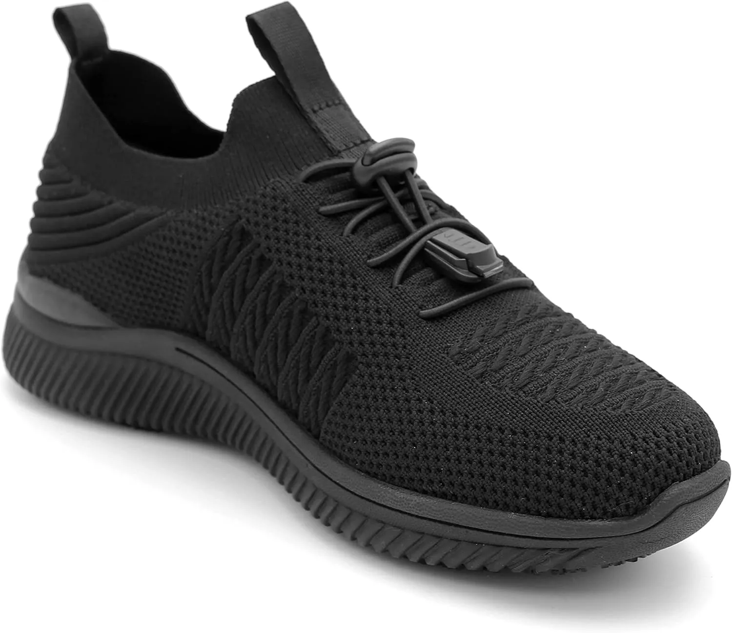 Laforst Jewel Womens Synthetic Mesh Upper Lace Up Nonslip Server Waitress Slip On Sneaker Free Socks