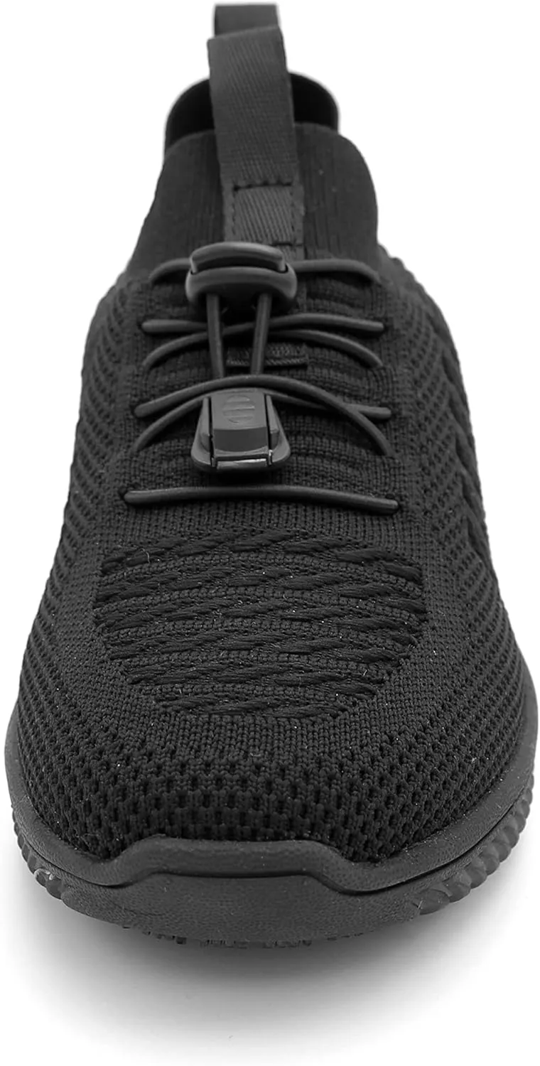 Laforst Womens Synthetic Mesh Upper Lace Up Slip Resistant Server Waitress Slip On Sneaker