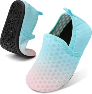 Lefflow Toddler Water Shoes Kids Quick Dry Beach Swim Socks Shoes Baby Non Slip House Slippers