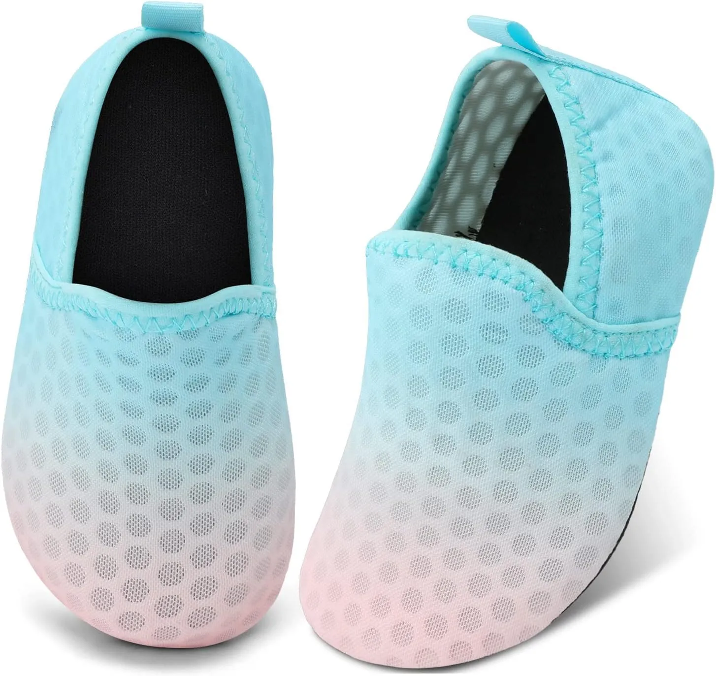 Lefflow Toddler Water Shoes Kids Quick Dry Beach Swim Socks Shoes Baby Non Slip House Slippers