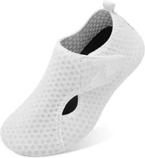 LeIsfIt Water Shoes for Women Men Wide Swim Beach Barefoot Shoes Quick Dry Aqua Socks for Pool Diving Boating River Yoga Lake Surf