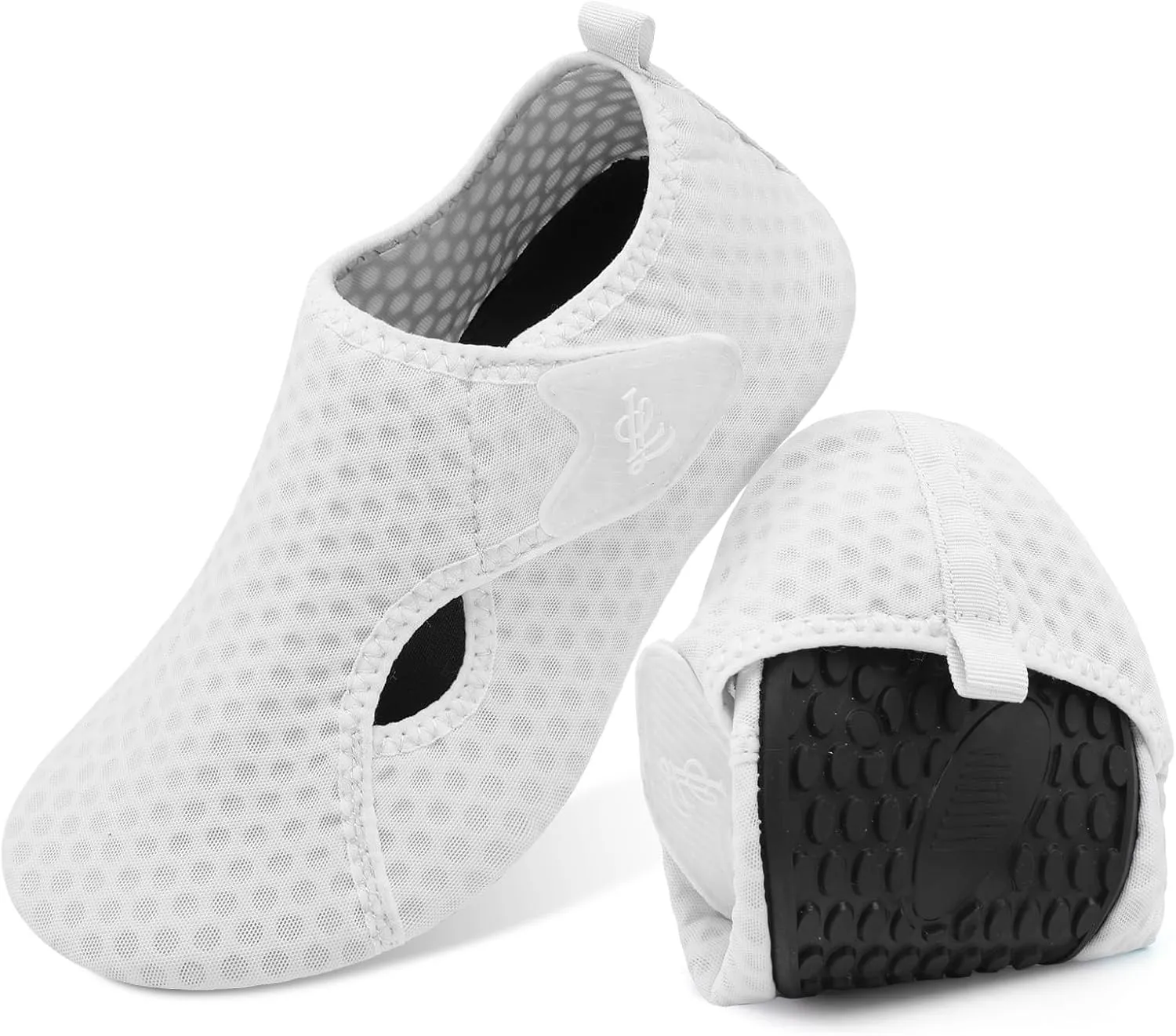 LeIsfIt Water Shoes for Women Men Wide Swim Beach Barefoot Shoes Quick Dry Aqua Socks for Pool Diving Boating River Yoga Lake Surf