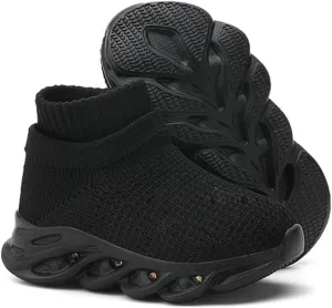 Light Up Led Casual Shoes for Toddler and Little Kids Luminous Breathable The First Walking Slip On Tennis Boys Girls