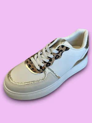 Lightweight Gold Trainer - Leopard
