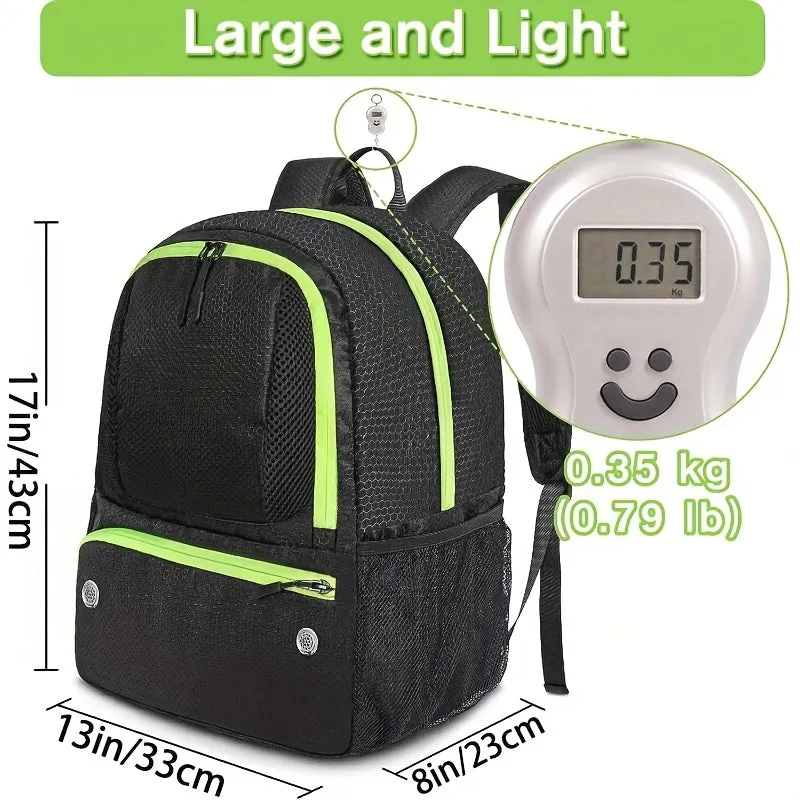 Lightweight Waterproof Soccer Backpack