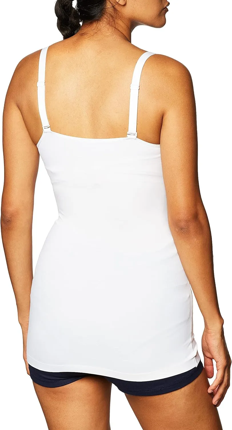 Maidenform Women's Shapewear Cami Tank Top, Tummy Control Shapewear Camisole, Convertible Strap Shapewear Cami