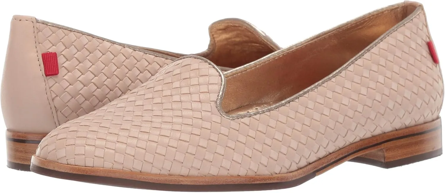 MARC JOSEPH NEW YORK Women's Leather Made in Brazil Columbus Circle Flat Ballet