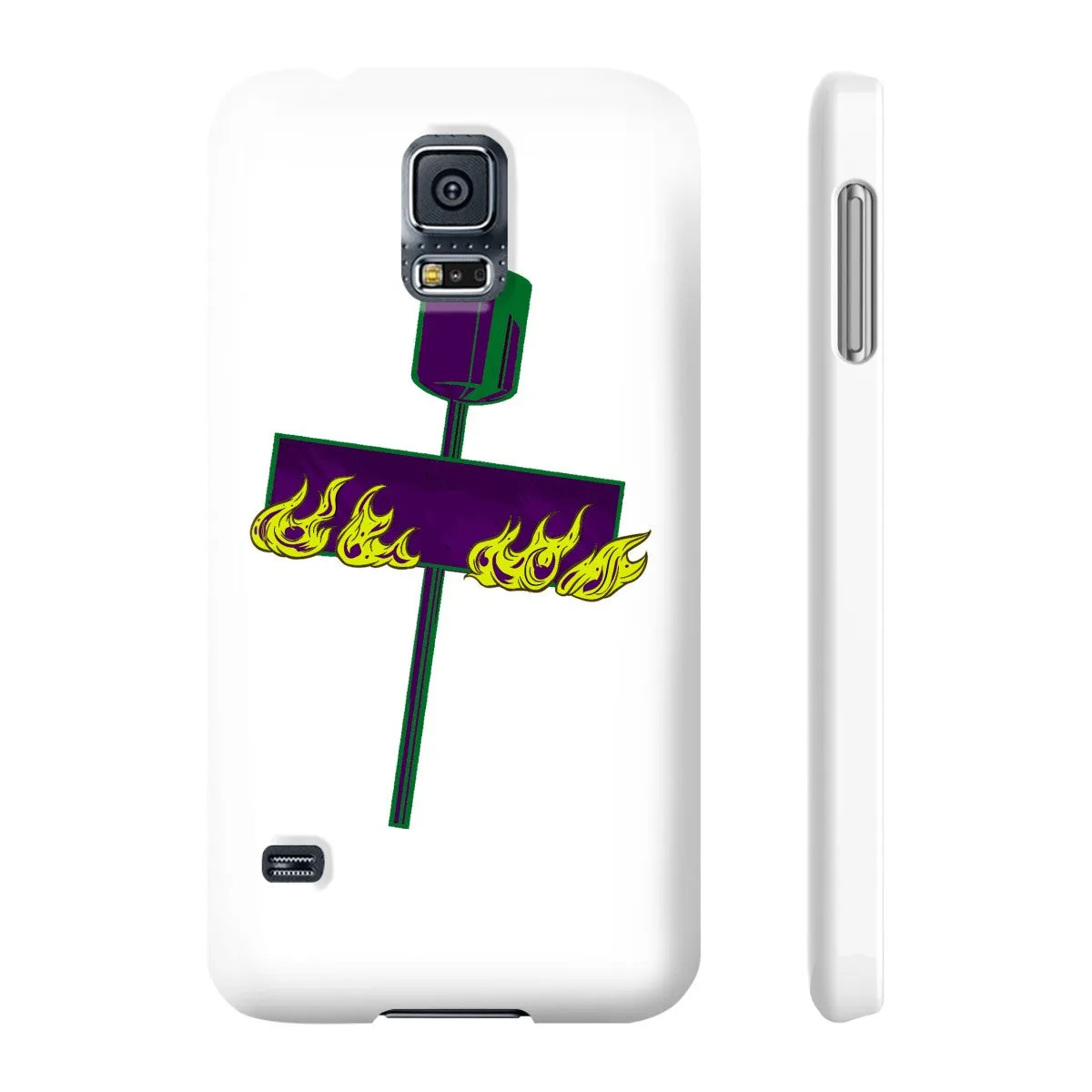 Mardi Gras Flambeaux Phone Case