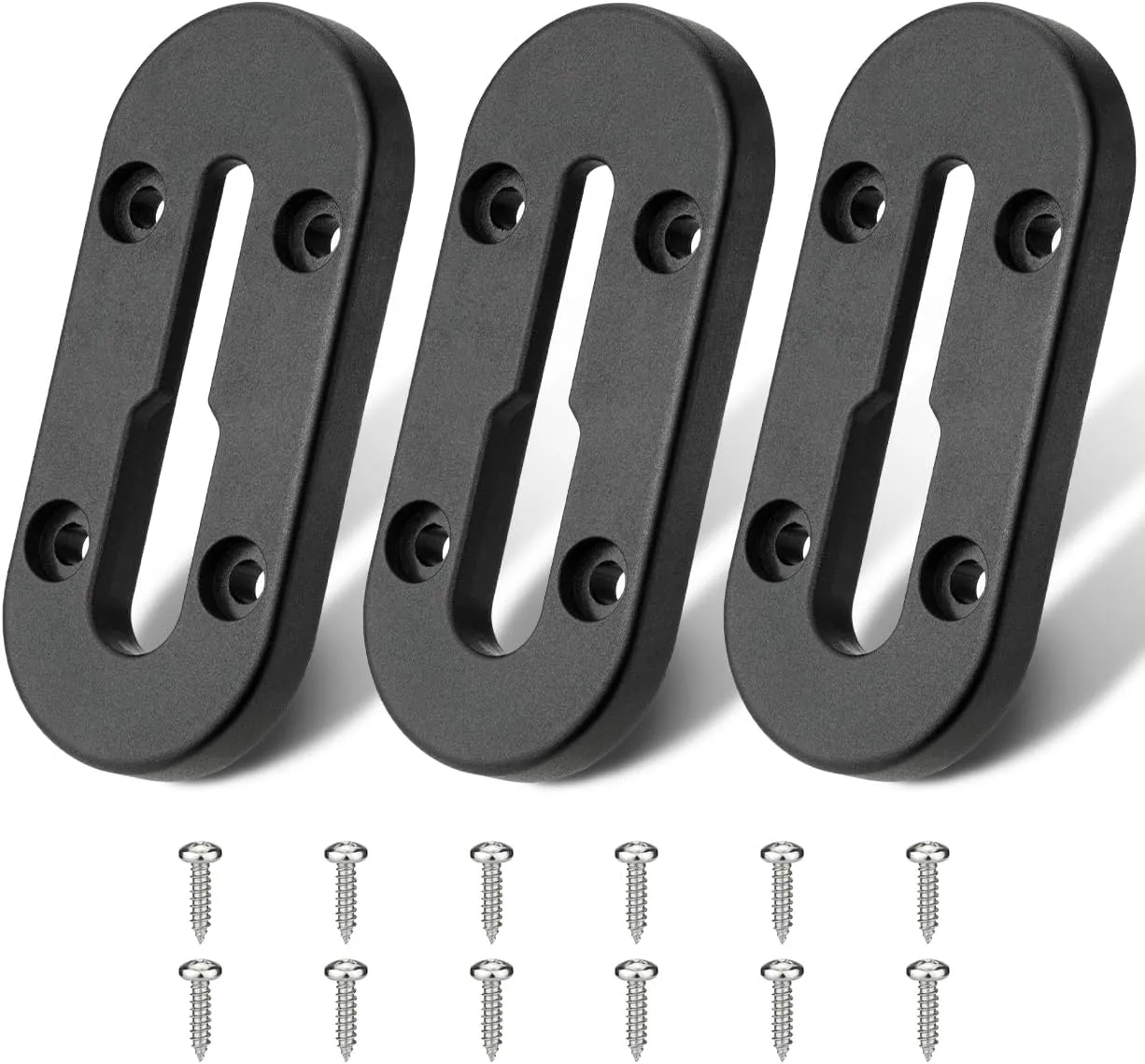 Mellbree Kayak Track,4Inch Kayak Rail Mount Kayak Low Profile Track for Fishing Rod Holder, Fish Finder, Cup Holder, Anchor Cleats