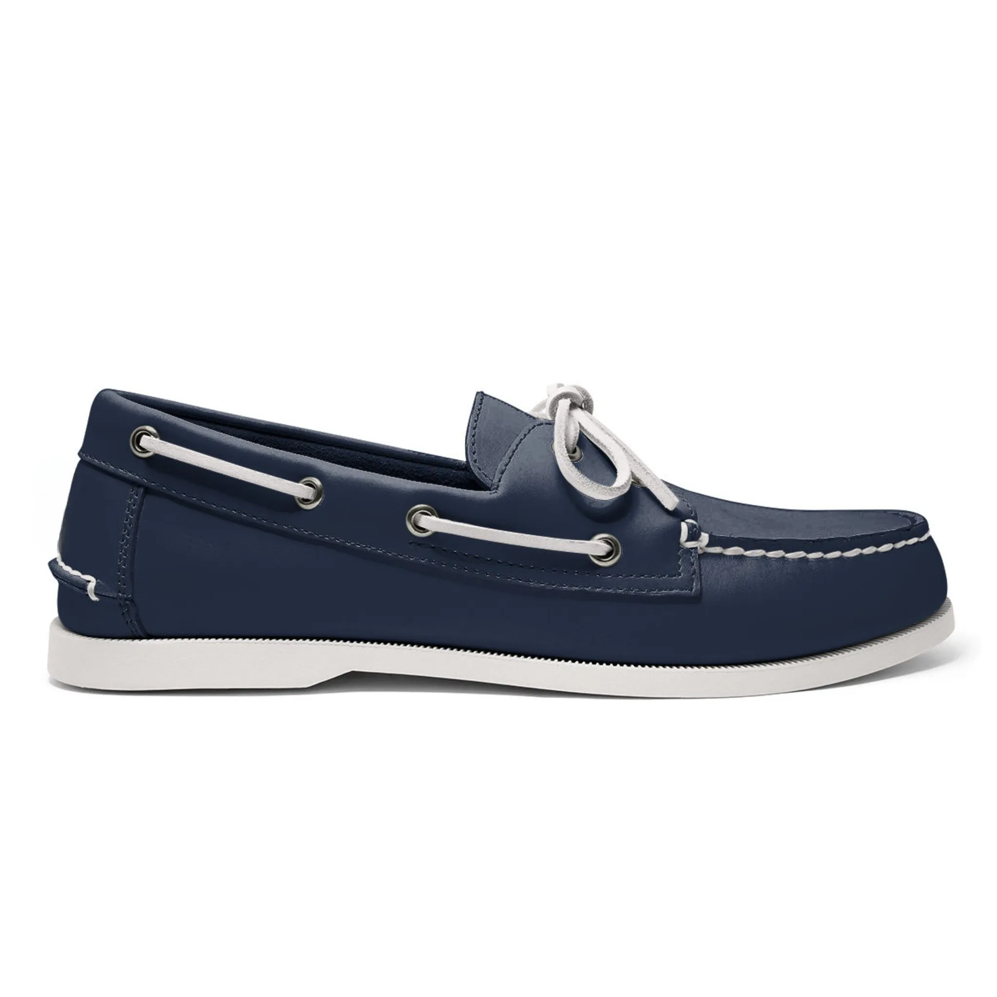 Men’s 2 Eyelet LE Boat Shoe: Navy