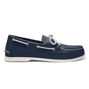 Men’s 2 Eyelet LE Boat Shoe: Navy