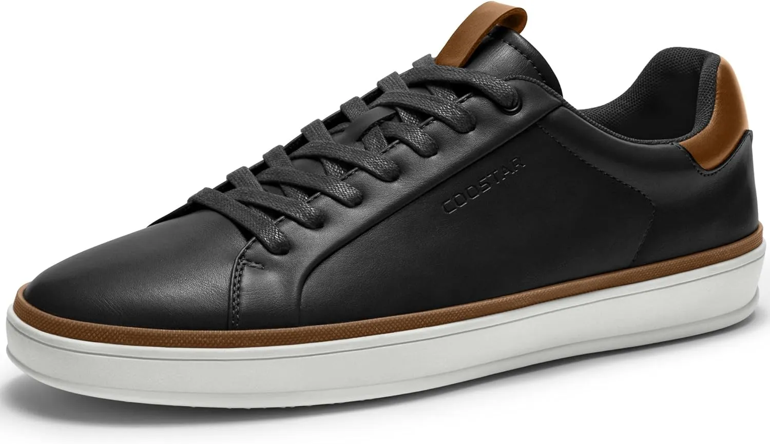 Mens Casual Shoes Comfortable Dress Sneakers Classic Lace-up Shoe Lightweight