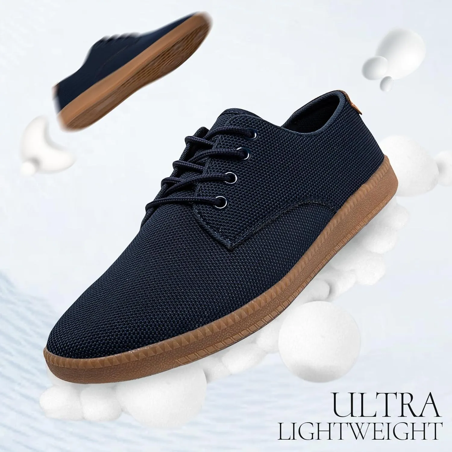 Mens Dress Shoes Casual Business Slip on Loafers Walking Breathable Sneakers Lightweight Mesh