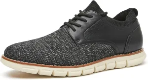 Men's Lightweight Dress Sneakers Comfortable Breeze Shoes Breathable Leisure Oxford Shoes for Business Casual and Walking with Arch Support