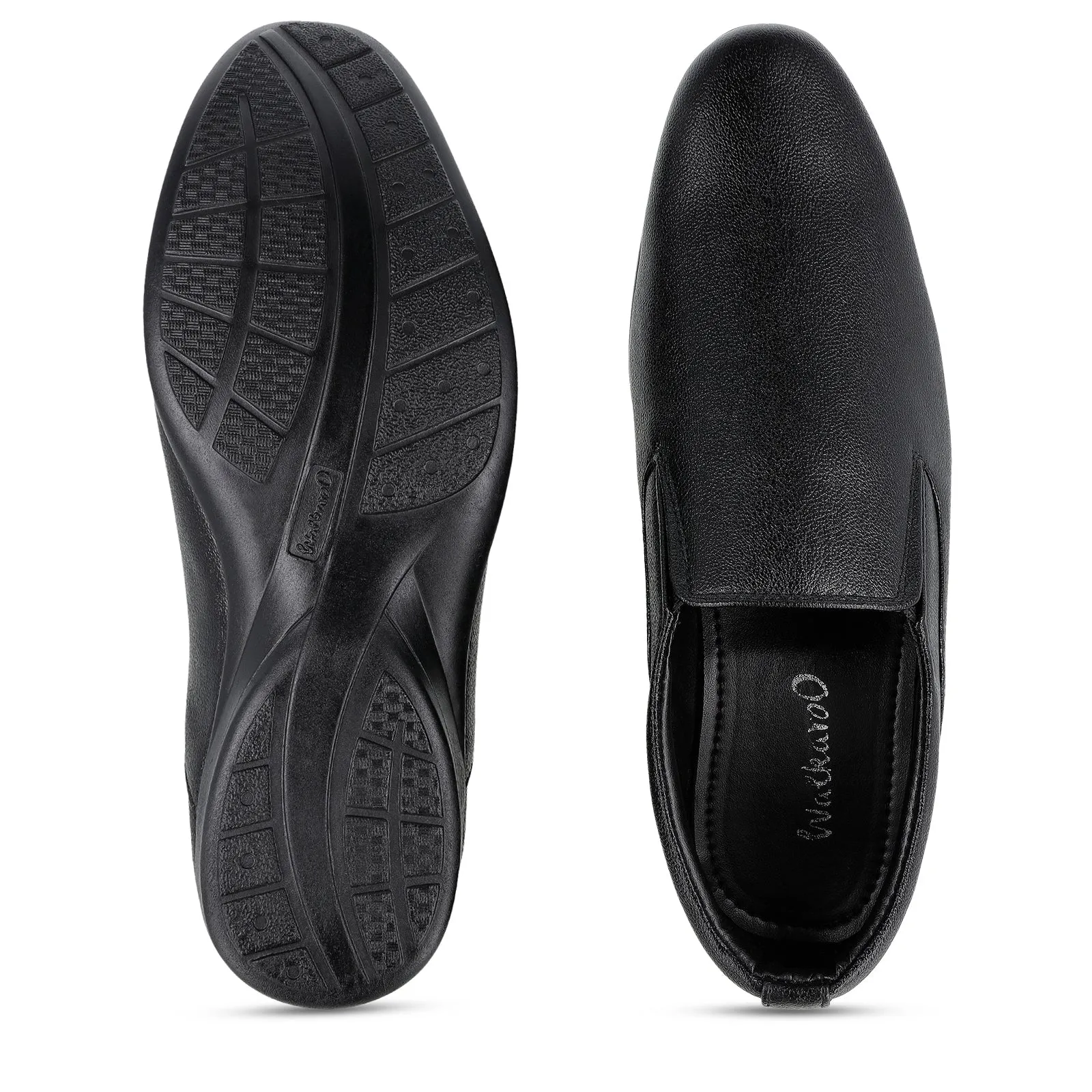 Men's Loafer Formal Shoes - 17102 Black