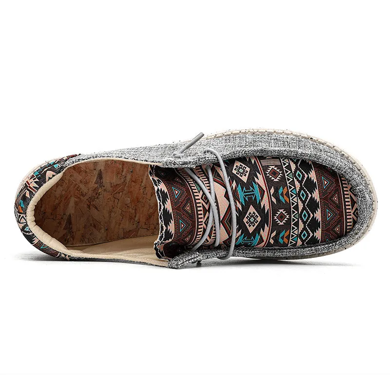 Men's Slip-On Canvas Casual Flats Shoes