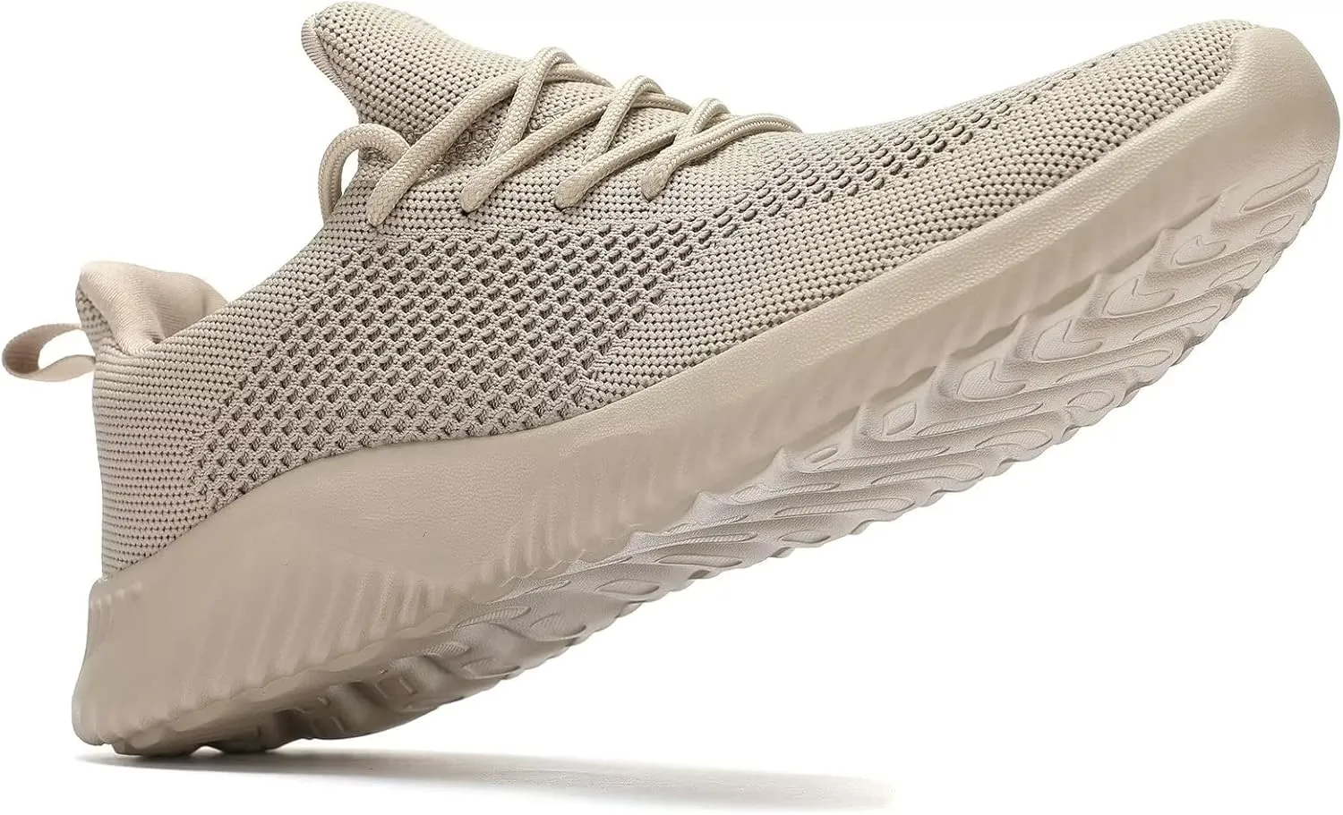 Men's Slip On Running Shoes Fashion Walking Sneakers Mesh Soft Sole Loafers Comfortable & Light-Weight Tennis Work Trainers