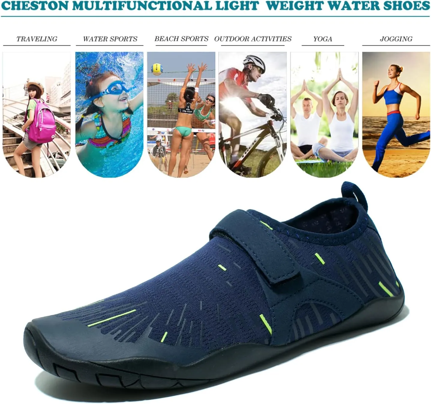 Men's Women's Barefoot Quick Dry Aqua Water Shoe