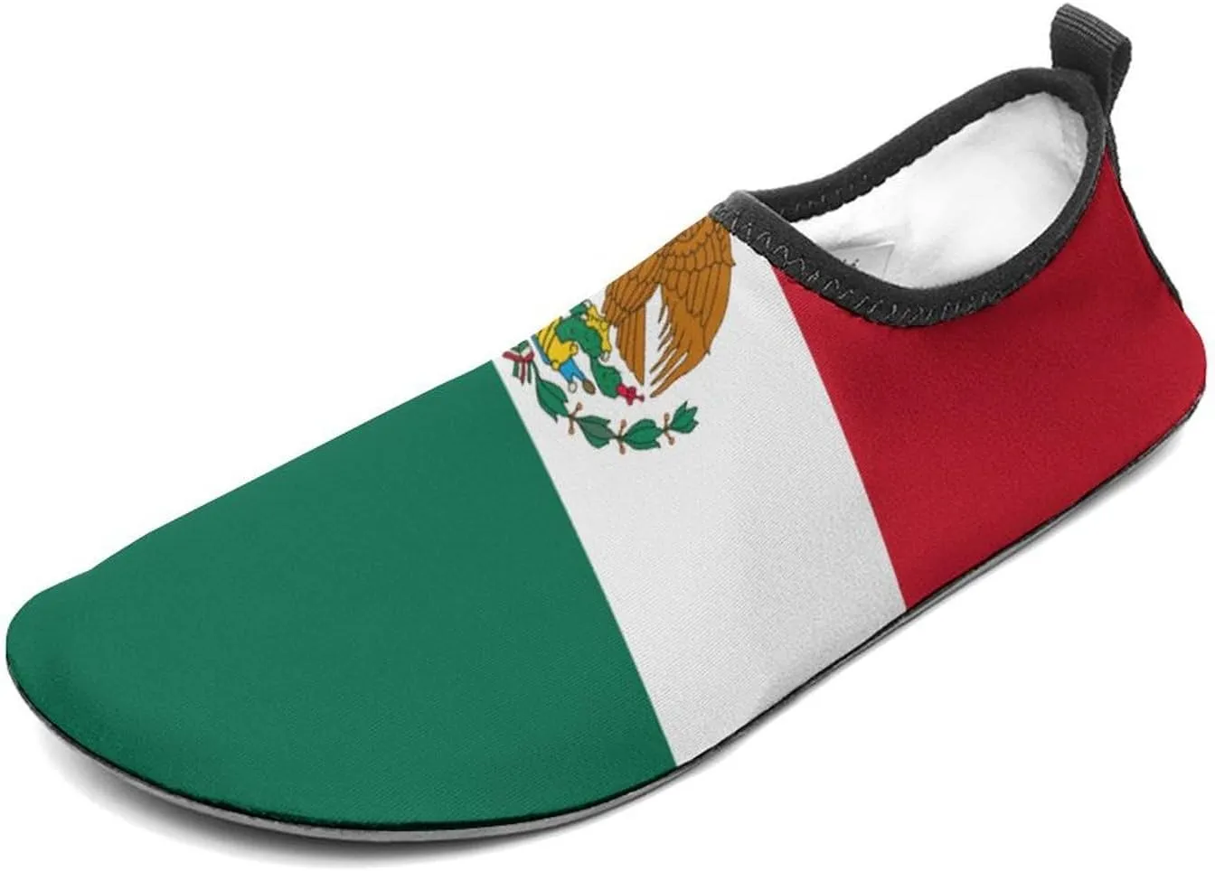 Mexico Flag Mexican Man Woman Water Shoes Quick Dry Barefoot Shoe Beach Surfing Swim Pool Yoga Sock