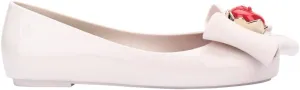 mini melissa Girl's Sweet Love   Disney Princess Jelly Ballet Flat for Kids - Jelly Ballerina Shoes for Girls, Disney-Inspired Ballet Flat