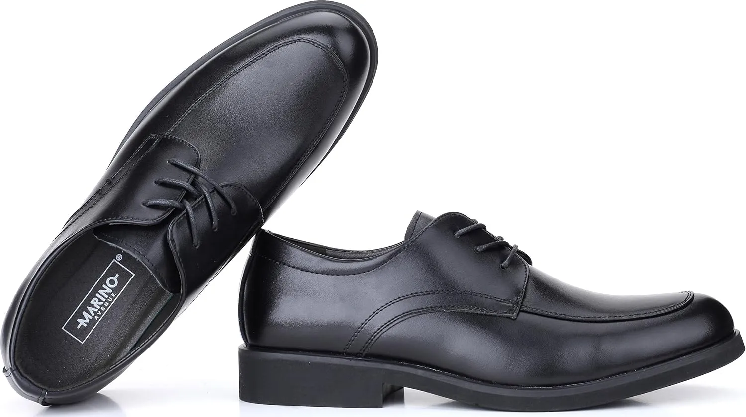 Mio Marino Comfortable Flat Dress Shoes for Women - Square Toe Satin Flats