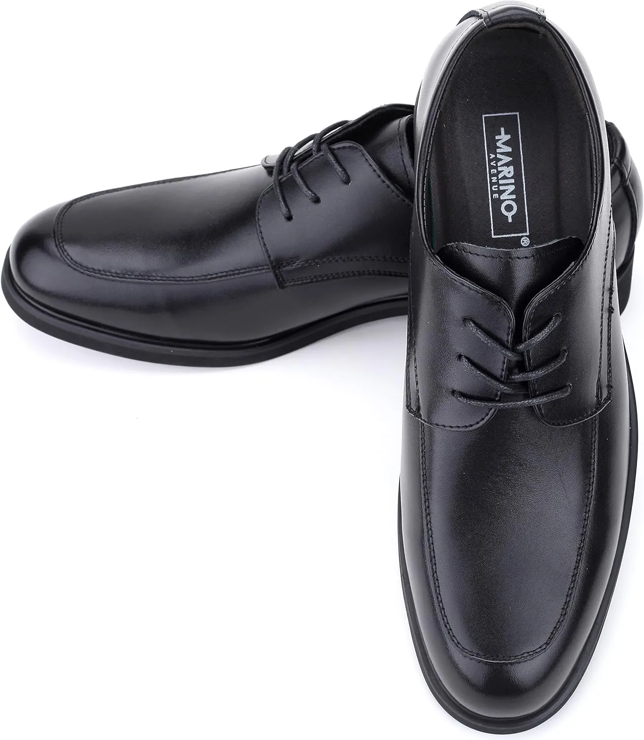 Mio Marino Comfortable Flat Dress Shoes for Women - Square Toe Satin Flats