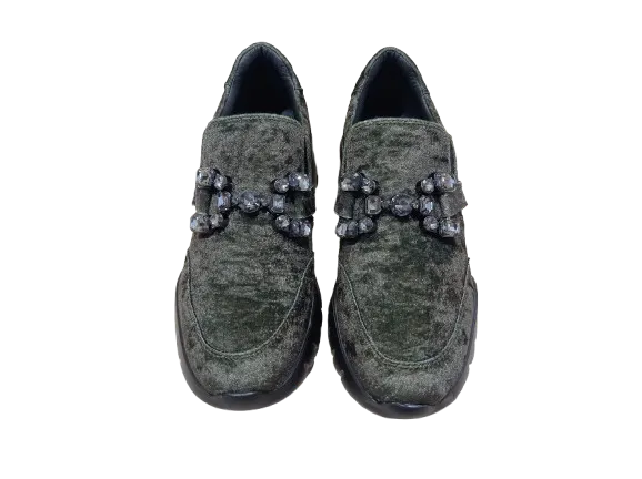 Mocassini Marsiglia olive - OFFICINE VENETE