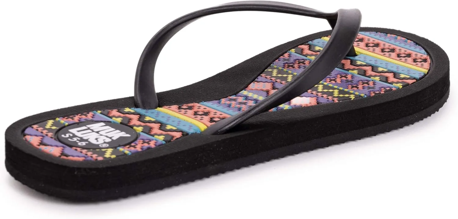 MUK LUKS Women's Comfort Terra Turf Flat Sandals