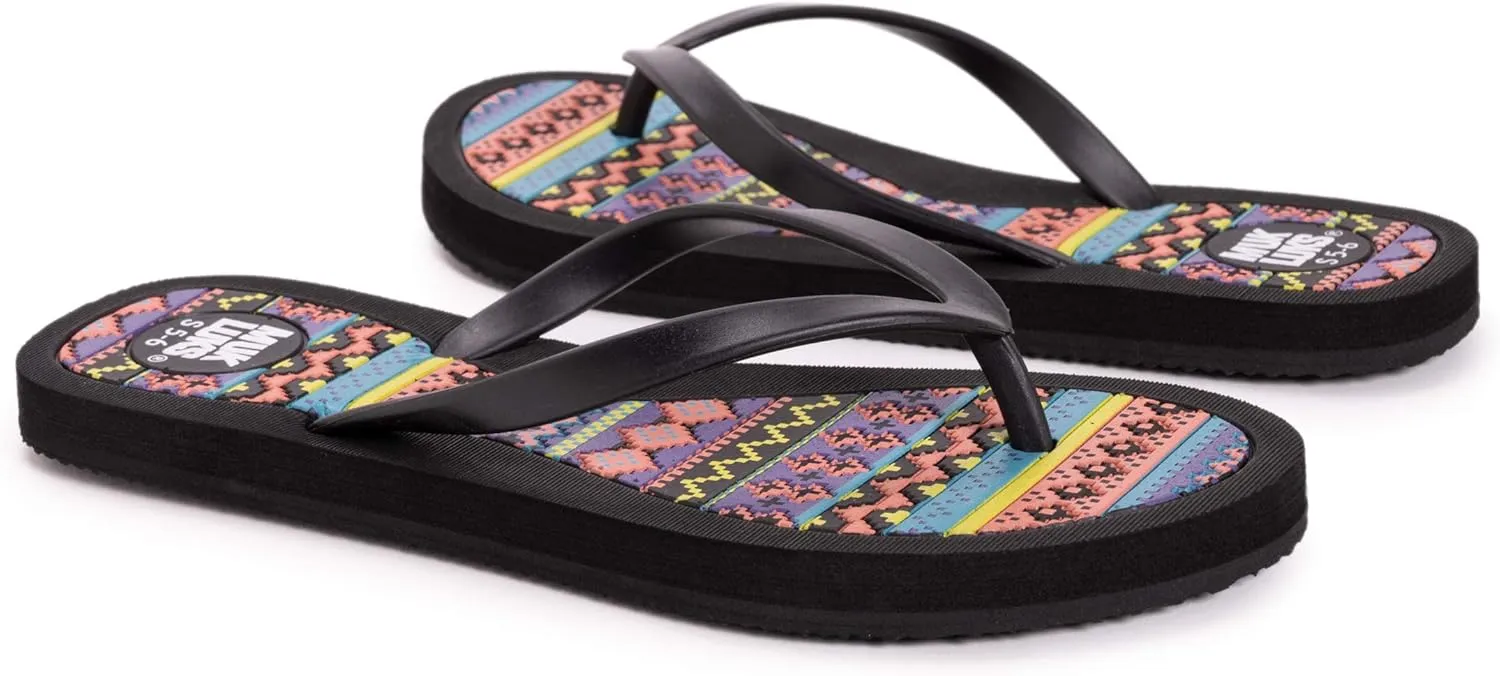 MUK LUKS Women's Comfort Terra Turf Flat Sandals