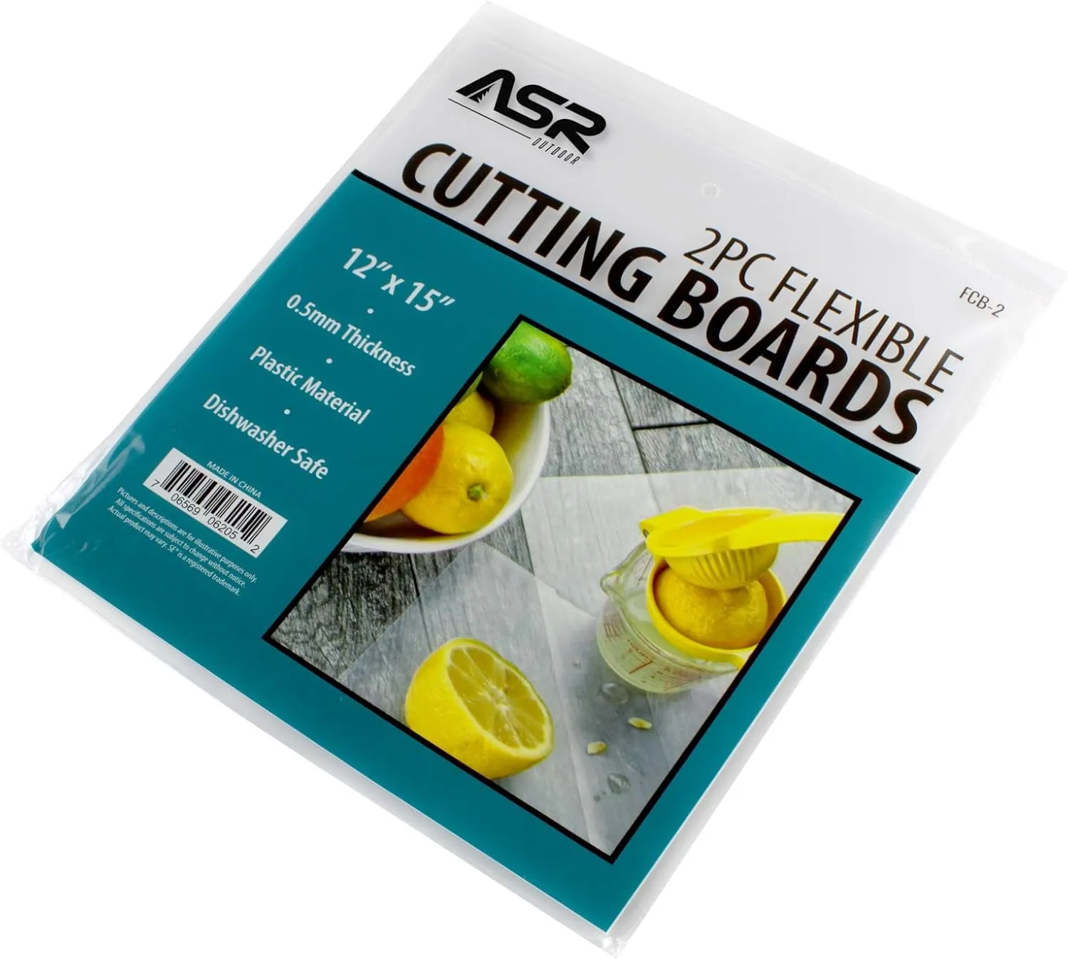 Multi-Pack Thin Clear Flexible Plastic Cutting Board Mat, 12" x 15" (8, Clear)