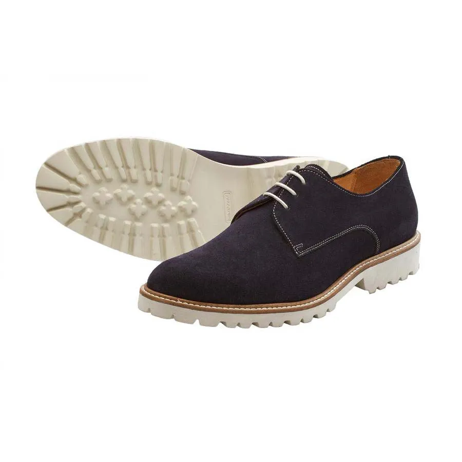 Navy Suede Lightweight Derby