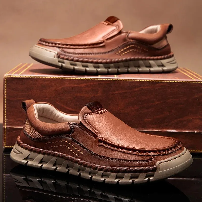 Nelso Leather Slip-on