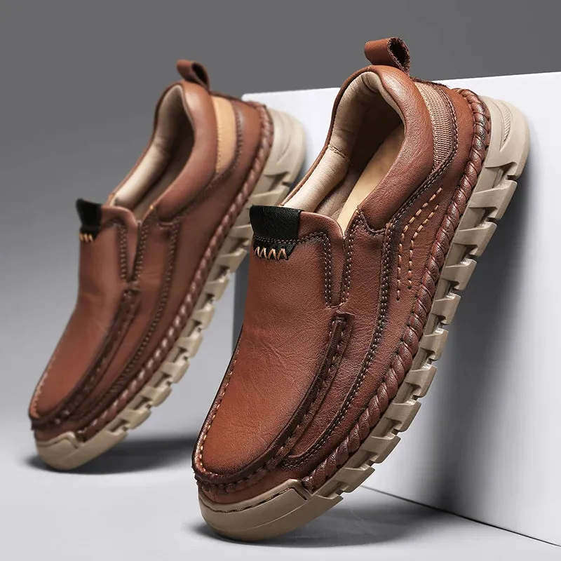 Nelso Leather Slip-on