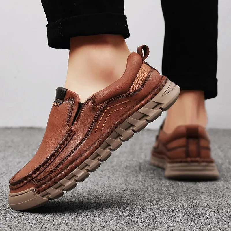 Nelso Leather Slip-on