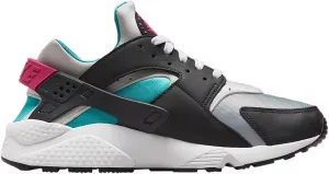Nike mens Air Huarache Running Shoe, Black/Lethal Pink-new Emerald, 10