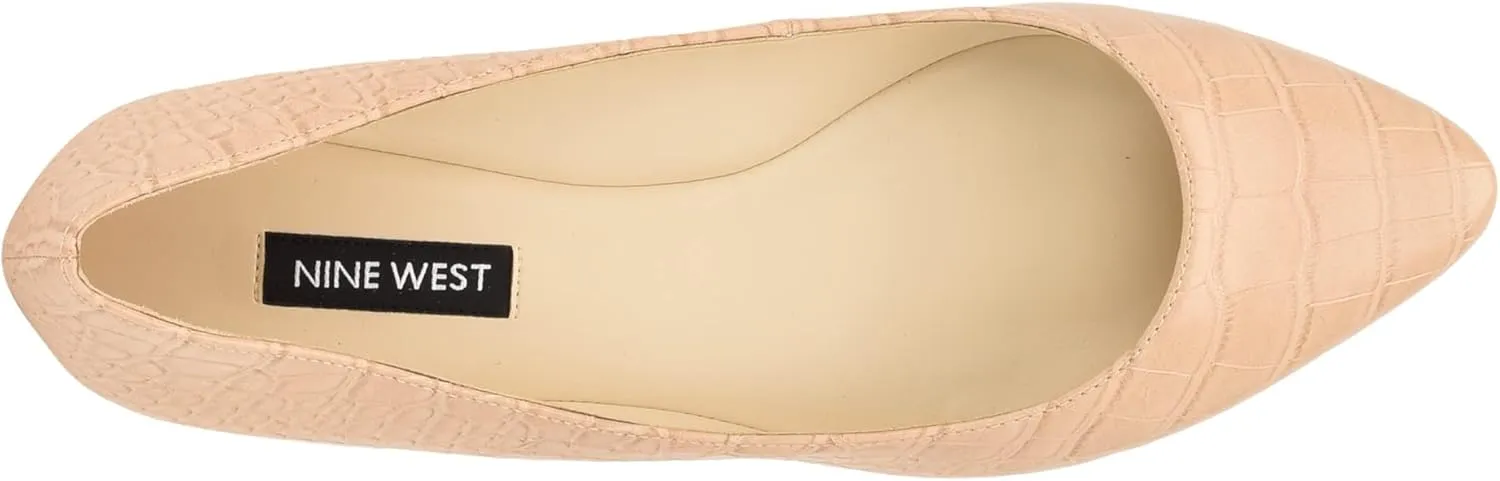 Nine West Women's Speakup Almond Toe Flat