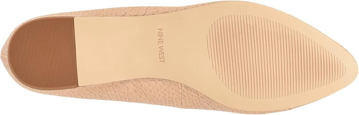 Nine West Women's Speakup Almond Toe Flat