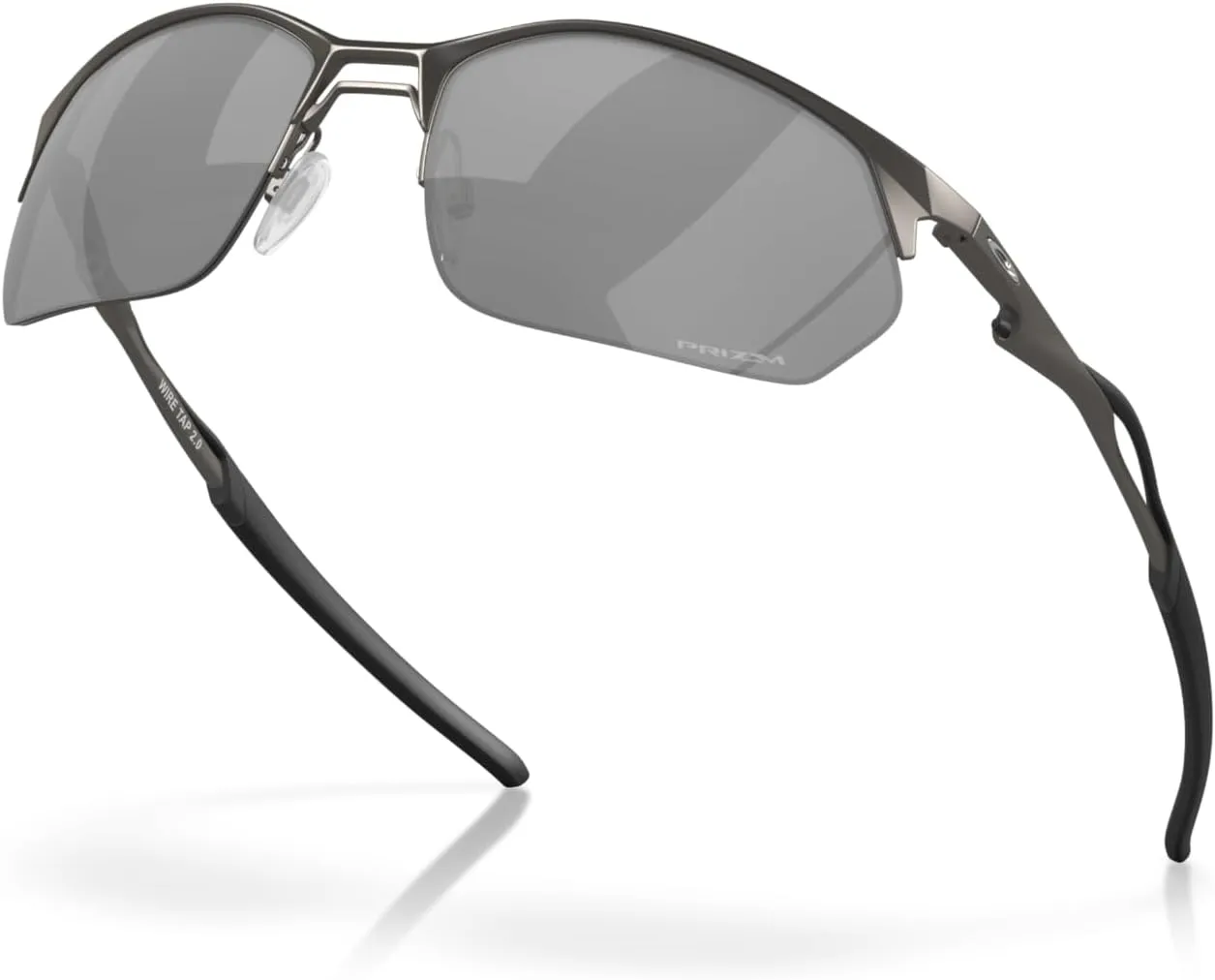Oakley Men's Oo4145 Wire Tap 2.0 Rectangular Sunglasses