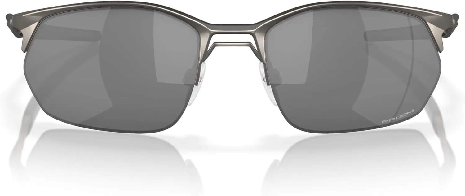 Oakley Men's Oo4145 Wire Tap 2.0 Rectangular Sunglasses