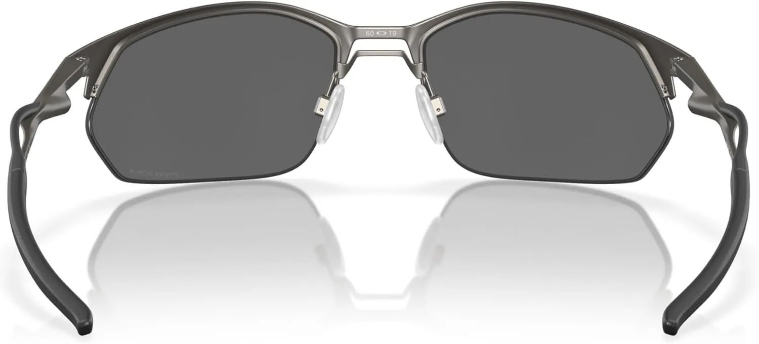Oakley Men's Oo4145 Wire Tap 2.0 Rectangular Sunglasses