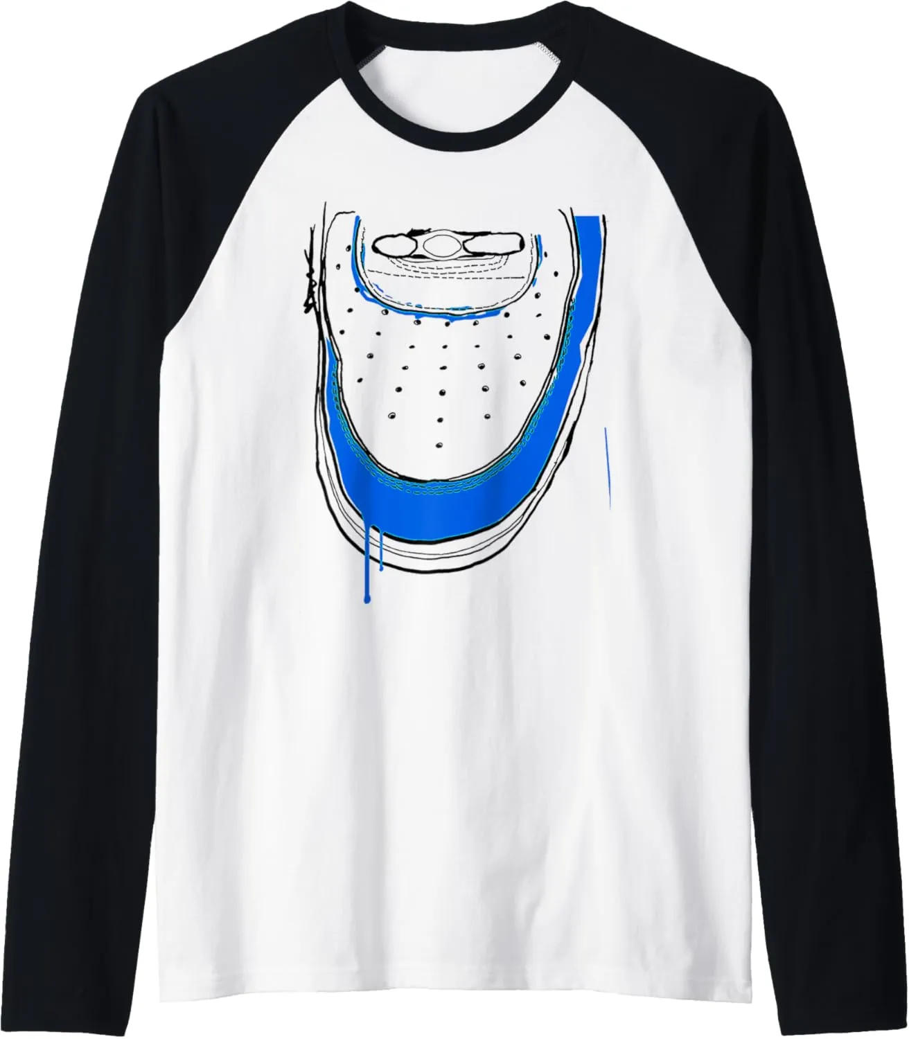 Old's Kool Sneaker Urban Kicks Retro Streetwear Legend Raglan Baseball Tee